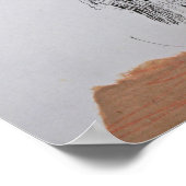 Collages Bruyants Artist's Book 10. Seite Poster (Ecke)