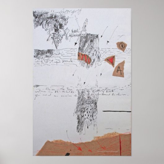 Collages Bruyants Artist's Book 10. Seite Poster (Vorne)