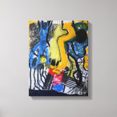 Collages Bruyants Artist's Book 16. page Leinwand (Vorderseite)