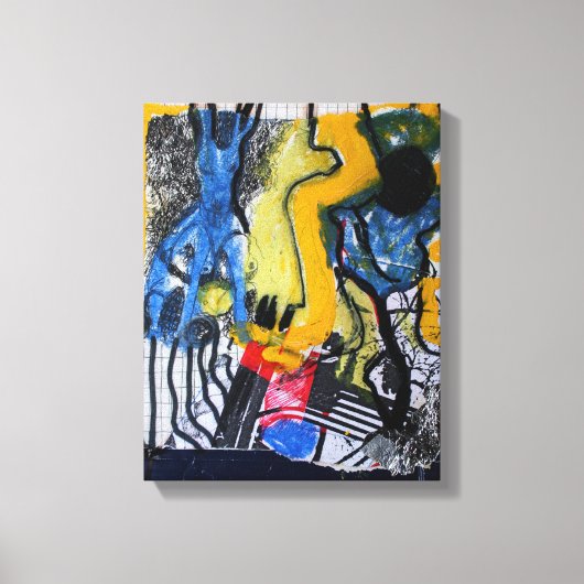 Collages Bruyants Artist's Book 16. page Leinwand (Vorderseite)