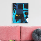 Collages Bruyants Artist's Book Blue Room Leinwand (Insitu (Wohnzimmer))