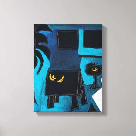 Collages Bruyants Artist's Book Blue Room Leinwand (Vorderseite)