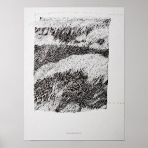 Collages Bruyants Artist's Book First Page Poster