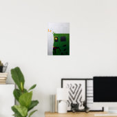 Collages Bruyants Artist's Book Green Room 2 P Poster (Heimbüro)