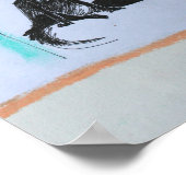 Collages Bruyants Artist's Book Horse and Dog P Poster (Ecke)