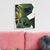 Collages Bruyants Artist's Book Odd Christmas C Leinwanddruck (Insitu (Wohnzimmer))