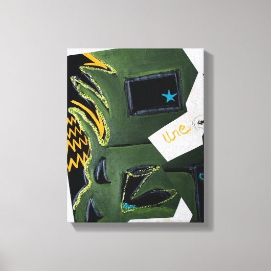 Collages Bruyants Artist's Book Odd Christmas C Leinwanddruck (Vorderseite)