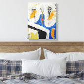 Collages Bruyants Artist's Book Shrunken Heads C Leinwanddruck (Insitu (Schlafzimmer))