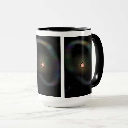 Collapsing Supernova, Expanding Ring Mug Tasse (VorderseiteRechts)