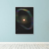 Collapsing Supernova, Expanding Shell Canvas Print Leinwanddruck (Insitu (Holzboden))