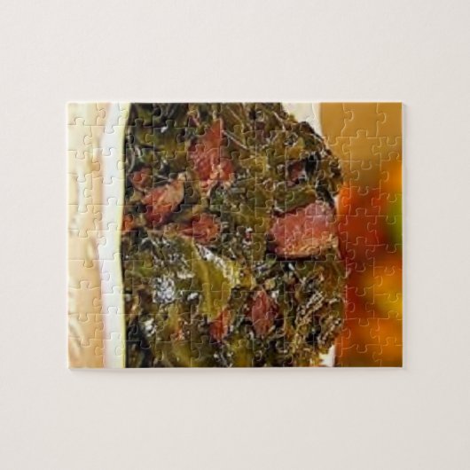 Collard Grüntöne Puzzle (Horizontal)