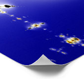 Collatz Mathematical Mandelbrot Fraktal Poster (Ecke)