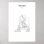 Collatz Space Poster (Vorne)