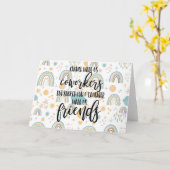 Colleague work friend gift Work BESTE FREUNDIN, Fr Karte (Gelbe Blume)