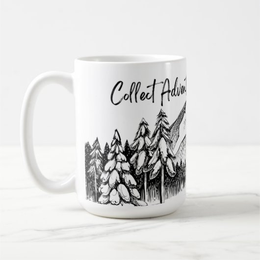 Collect Adventures-Tasse Kaffeetasse (Links)