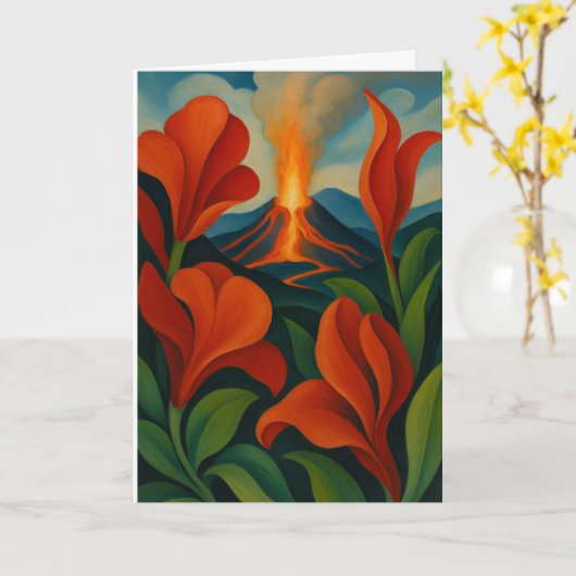 Collectable Glow Forth Greeting Card Karte (Gelbe Blume)