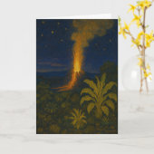 Collectable Glow Forth Greeting Card Karte (Gelbe Blume)