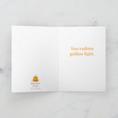 Collectable Glow Forth Greeting Card Karte (Innenseite)