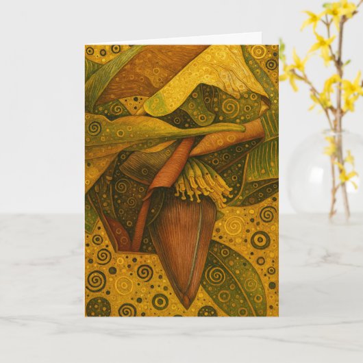 Collectable Glow Forth Greeting Card Karte (Gelbe Blume)