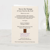 Collectable Glow Forth Greeting Card Karte (Rückseite)