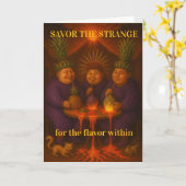 Collectable Glow Forth Greeting Card Karte (Gelbe Blume)