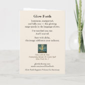 Collectable Glow Forth Greeting Card | Your Magic Karte (Rückseite)