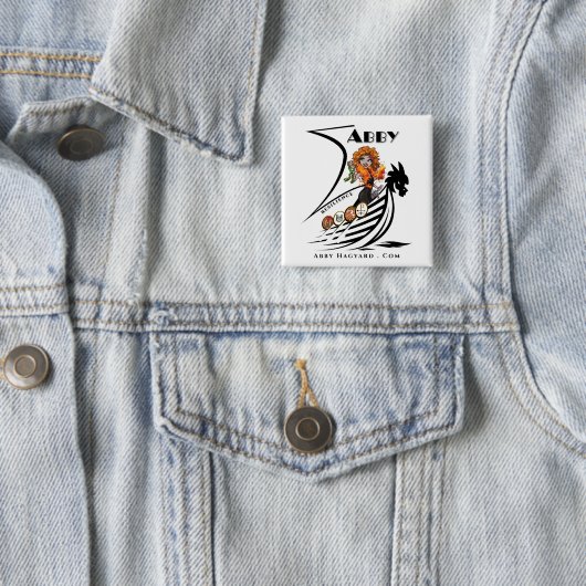 Collectiable Button von Abby World "Resilience" (Beispiel)