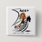 Collectiable Button von Abby World "Resilience" (Vorderseite)