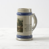 Collectible Custom Holy Land Beer Stein Mug Bierglas (VorderseiteRechts)