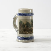 Collectible Custom Holy Land Beer Stein Mug Bierglas (Vorderseite Links)