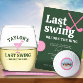 Letzte Swing vor dem Ring Golf Bachelorette T-Shirt