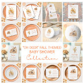 Oh Deer Herbst Baby Shower Servietten