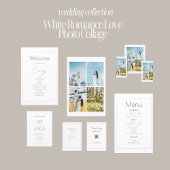 Liebe Fotocollage Hochzeit Begleitkarte