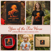 2026 Year of the Fire Horse Chinese Zodiac Pappbecher