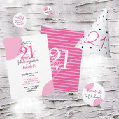 Geburtstagsgeschenk PINK Personalisierte Geschenkt Große Geschenktüte