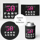 50. Geburtstag 50 fabelhafte Hot Pink Birthday Kaffeetasse