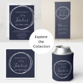 60. Geburtstag Navy Silver Geburtstag Einladung