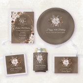 Blume des neutralen Untergangs der weißen Flora 90 Einladung