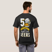 50. Geburtstag Leopard Black and Gold Thema Pappteller