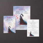 La Dolce Vita French Inspiration Classic der 40er  All In One Einladung (Personalisiere diese Kollektion eines unabhängigen Creators.)