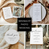 Moderne Minimalistische Gastgeschenk Hochzeit Geschenkanhänger