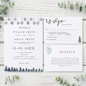 Elegante Winterschneeflocken Hochzeit Pappteller (Personalisiere diese Kollektion eines unabhängigen Creators.)