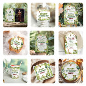 Reptil Show Geburtstagsparty Wasserflaschenetikett