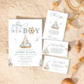 Moderne Nautical Sailboat-Tischnummer