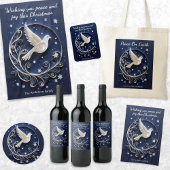 White Dove of Peace Imitats Papercraft Weihnachten