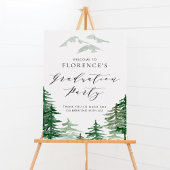 Rustikaler Wald Wald Abschluss Gästebuch