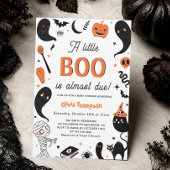 Halloween-Kinderdusche Geschenkanhänger