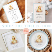 Kleine Duckling Baby Dusche Begrüßungsschild Poste Poster