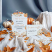 Ein kleiner Kürbis fällt das Schnuller-Jäger-Spiel Sockelschild