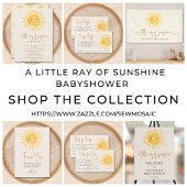 Boho ein wenig Ray of Sunshine Baby Shower Gästebuch